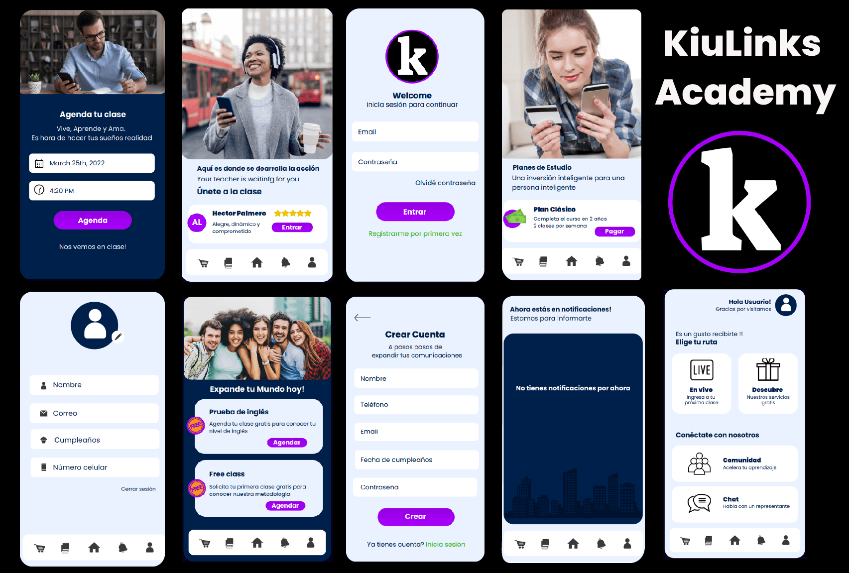 Kiulinks - Language learning companion designed to make mastering new languages fun, interactive, and effective.